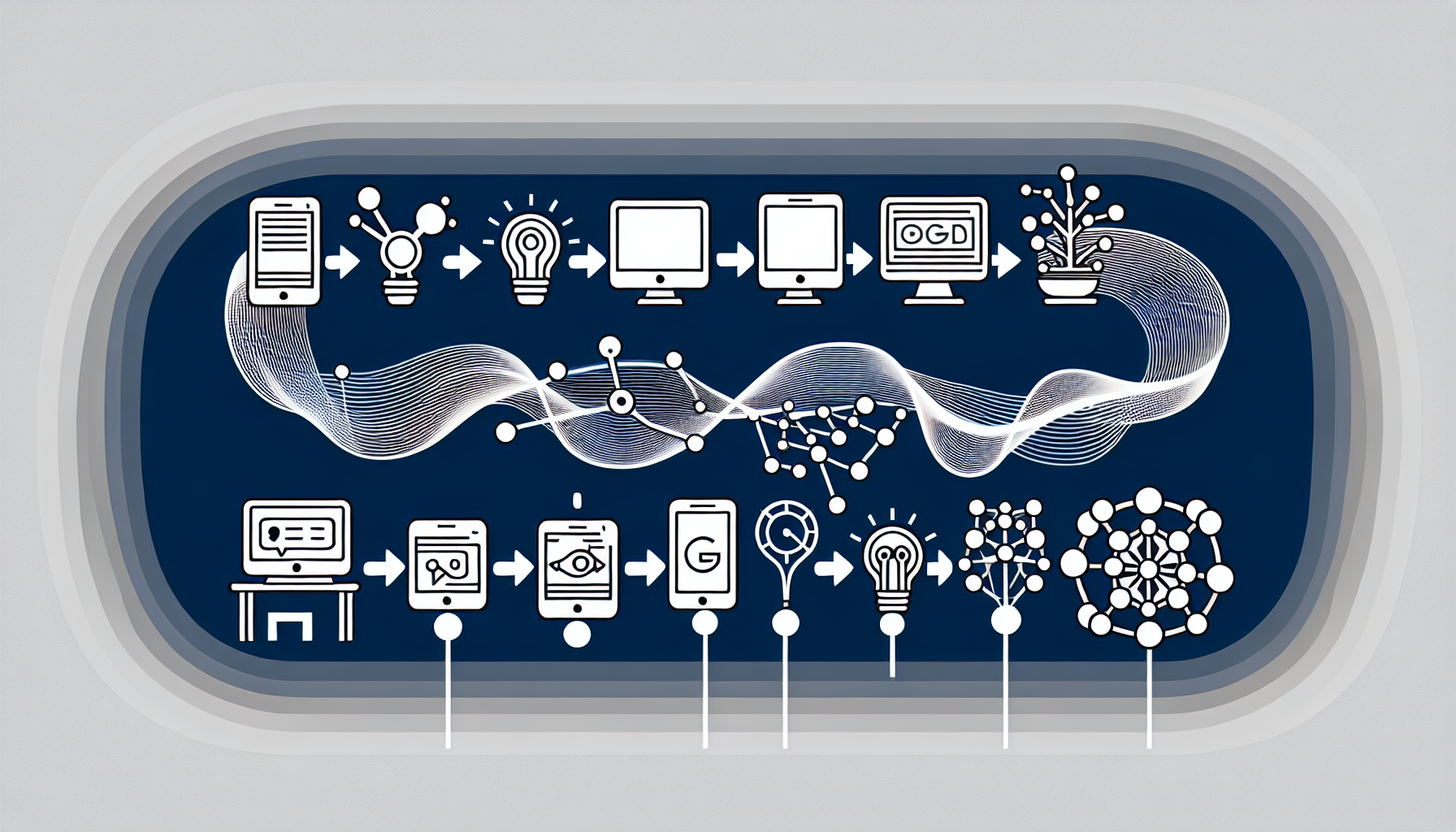 Illustration of Evolution of Google's Advertising Solutions